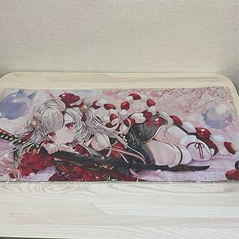 正規品 未開封 ラバーマット 百鬼あやめ 活動4周年記念 Amazon.co.jp: ホ口ライブ 活動4周年記念 ワイドラバーマット 百